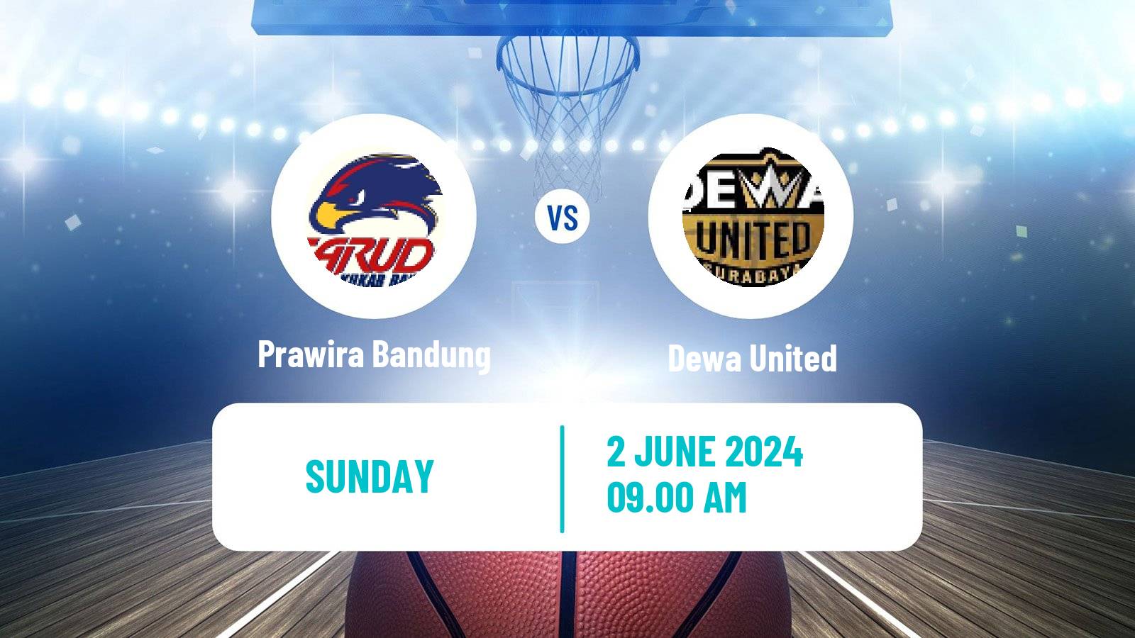 Basketball Indonesian IBL Prawira Bandung - Dewa United