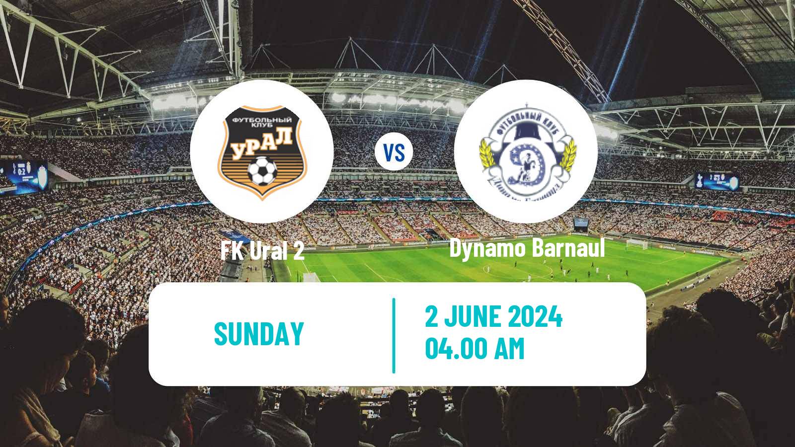 Soccer  FNL 2 Division B Group 4 Ural 2 - Dynamo Barnaul