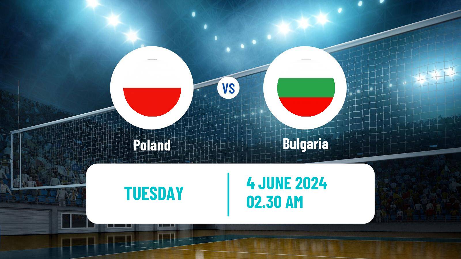 Volleyball Nations League Volleyball Poland - Bulgaria