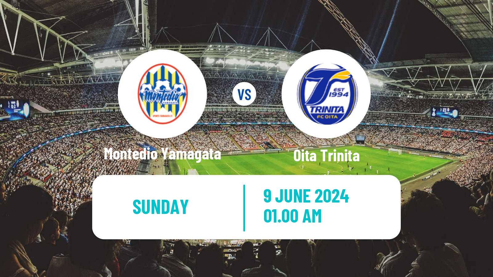 Soccer Japan J2 League Montedio Yamagata - Oita Trinita