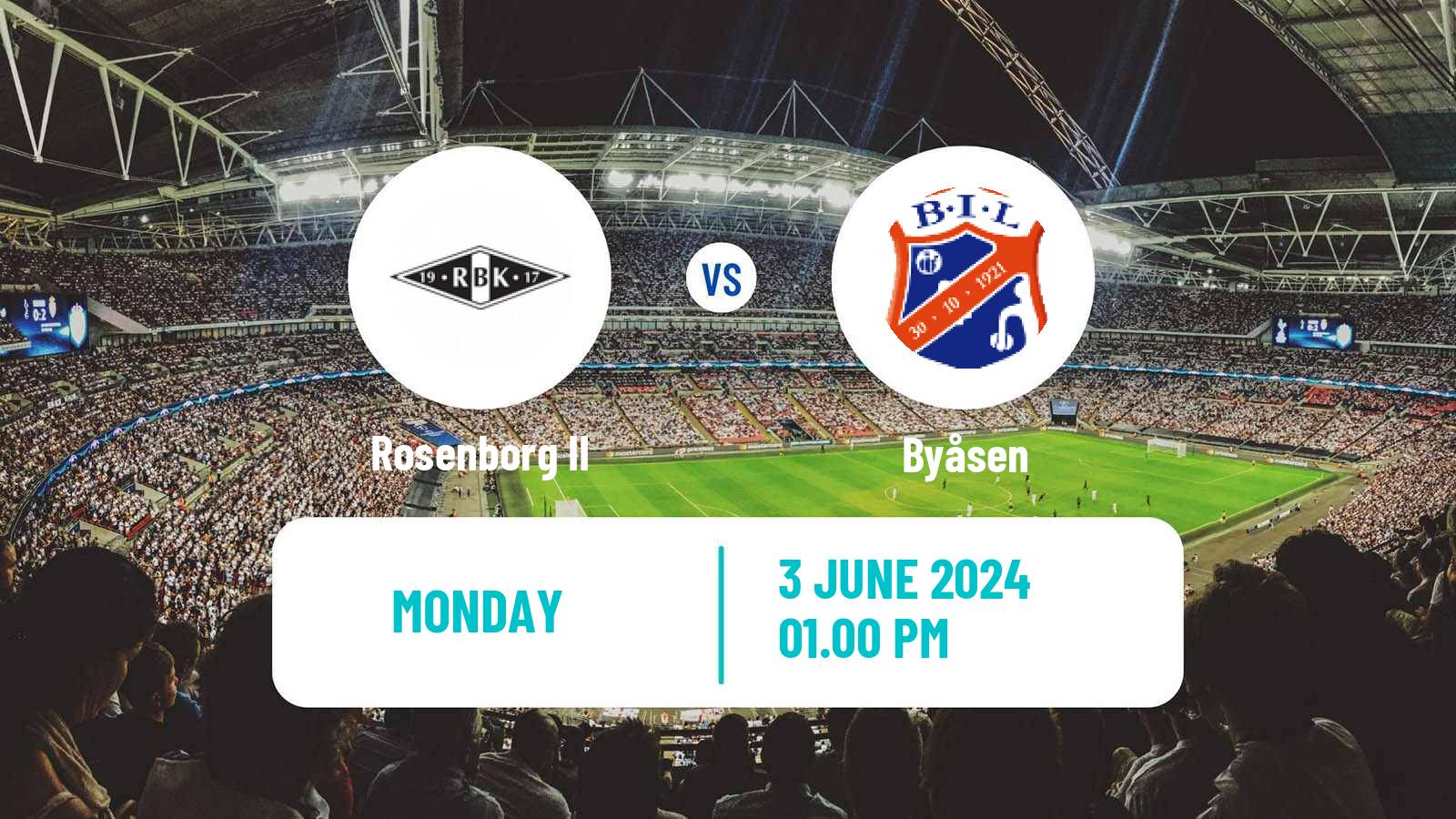 Soccer Norwegian Division 3 - Group 4 Rosenborg II - Byåsen