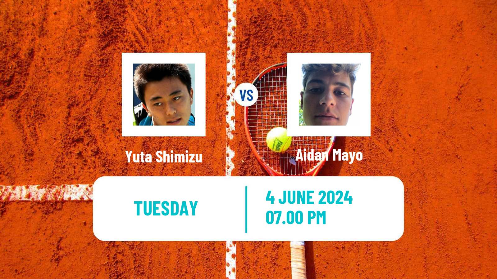 Tennis Tyler Challenger Men Yuta Shimizu - Aidan Mayo