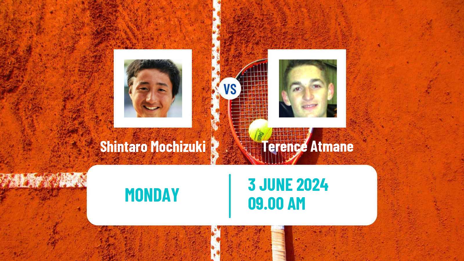 Tennis Surbiton Challenger Men Shintaro Mochizuki - Terence Atmane