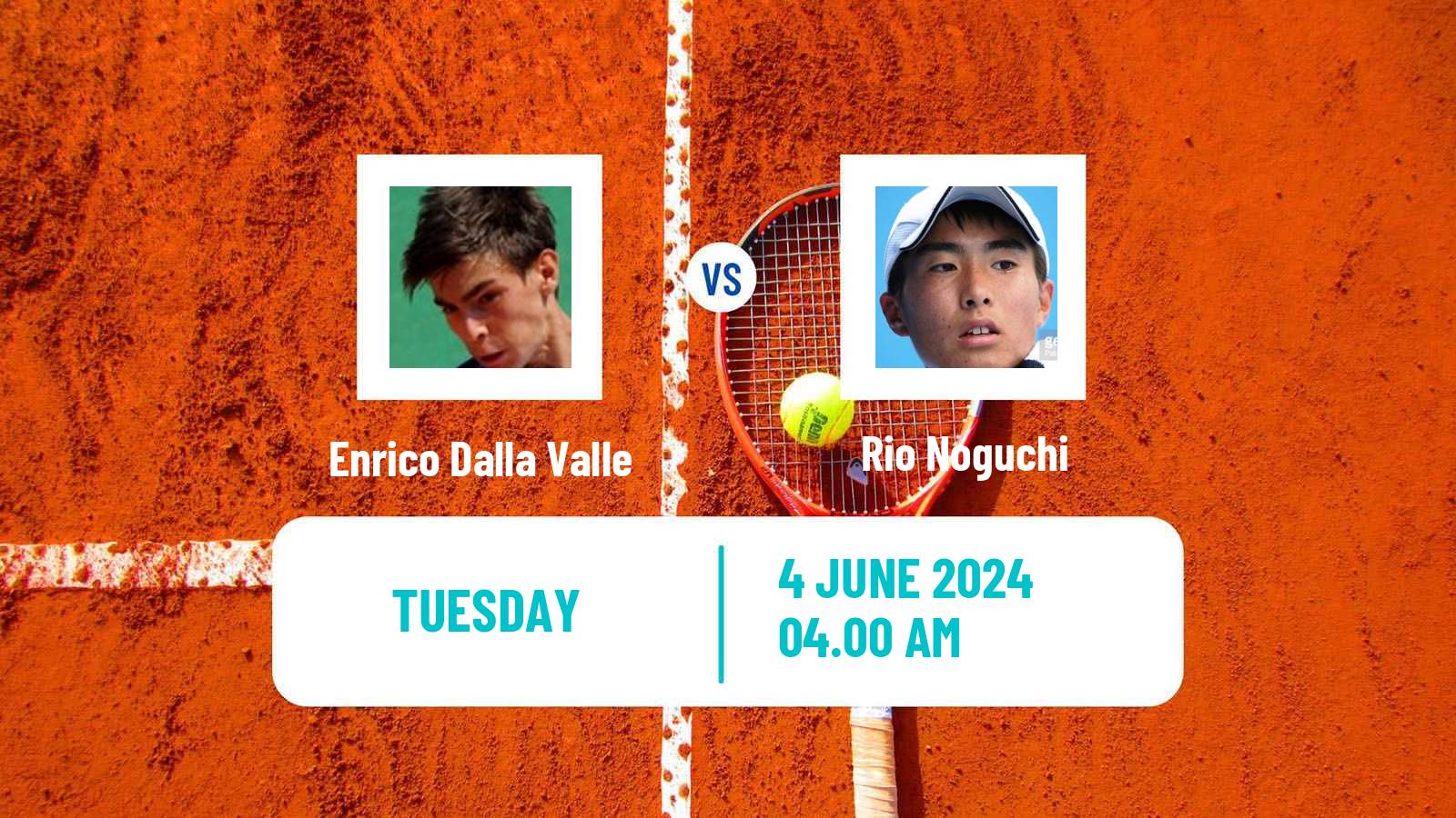 Tennis Zagreb Challenger Men Enrico Dalla Valle - Rio Noguchi