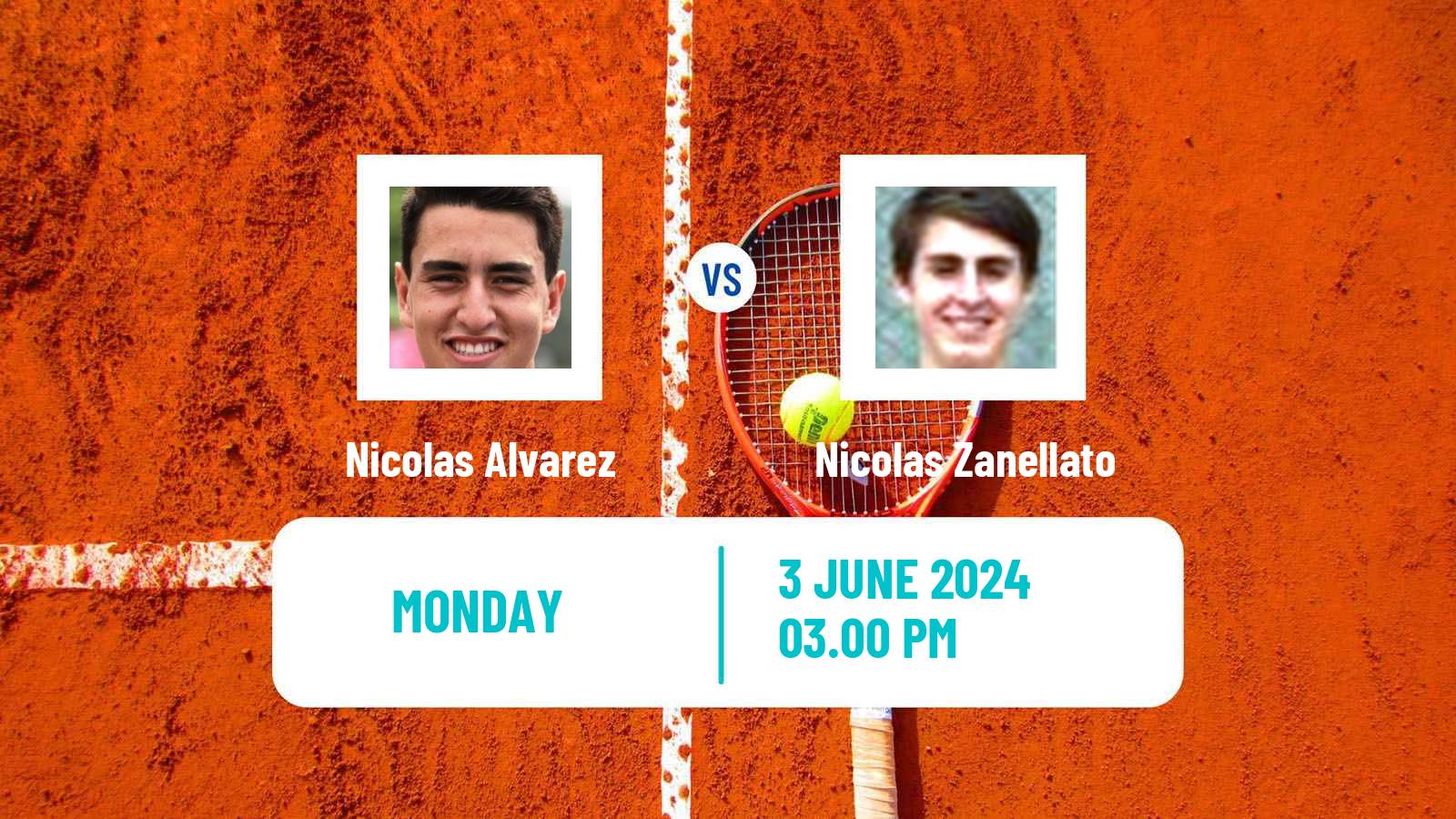 Tennis Santa Fe Challenger Men Nicolas Alvarez - Nicolas Zanellato