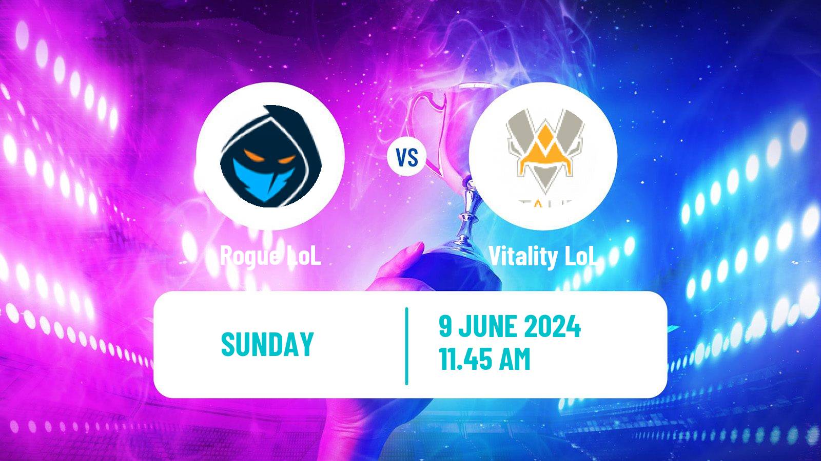 Esports League Of Legends Lec Rogue - Vitality