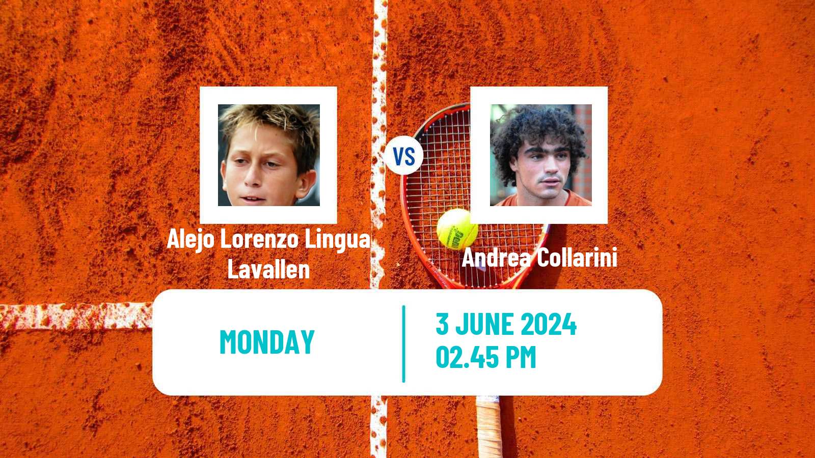Tennis Santa Fe Challenger Men Alejo Lorenzo Lingua Lavallen - Andrea Collarini