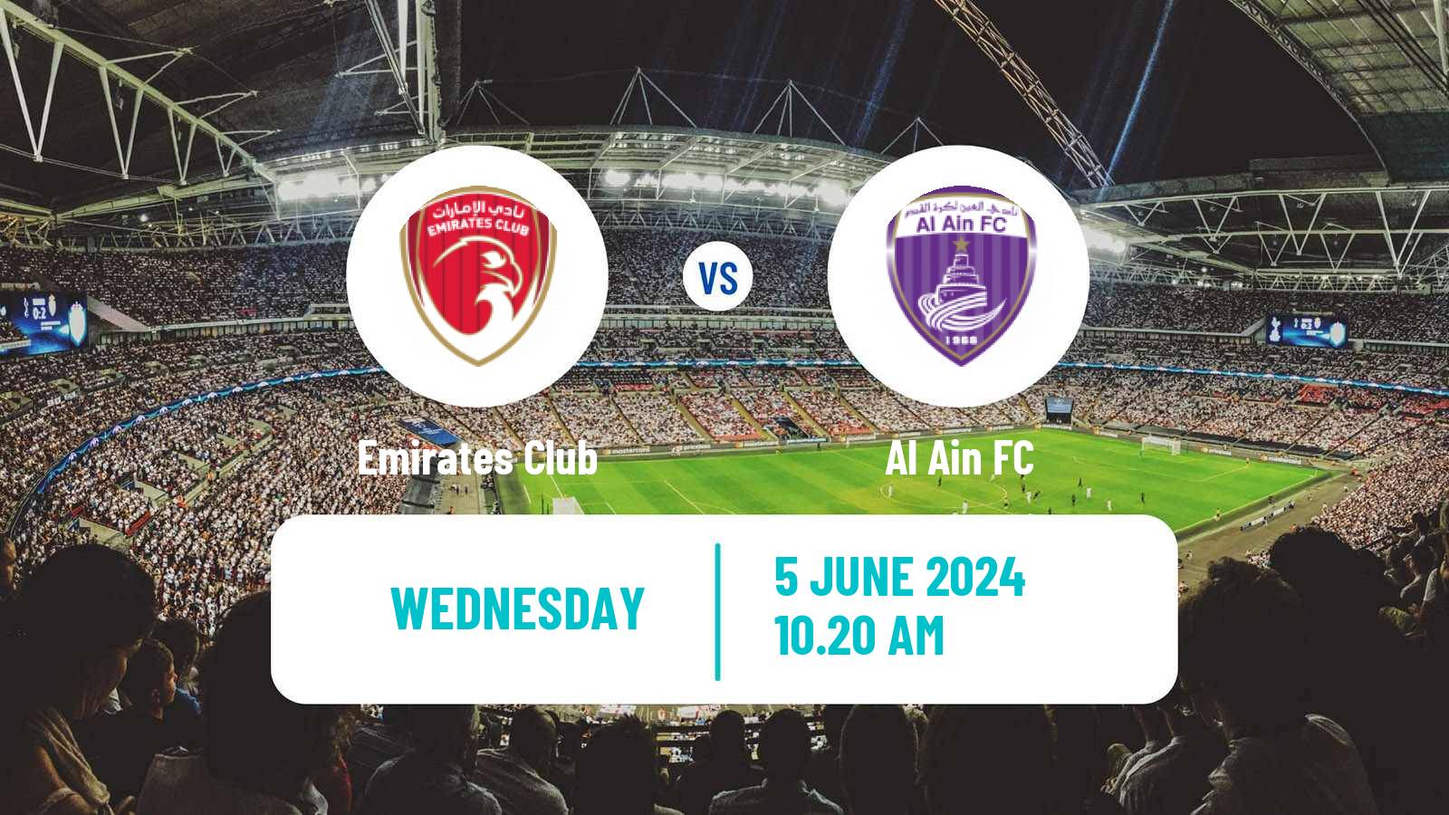 Soccer UAE Football League Emirates Club - Al Ain