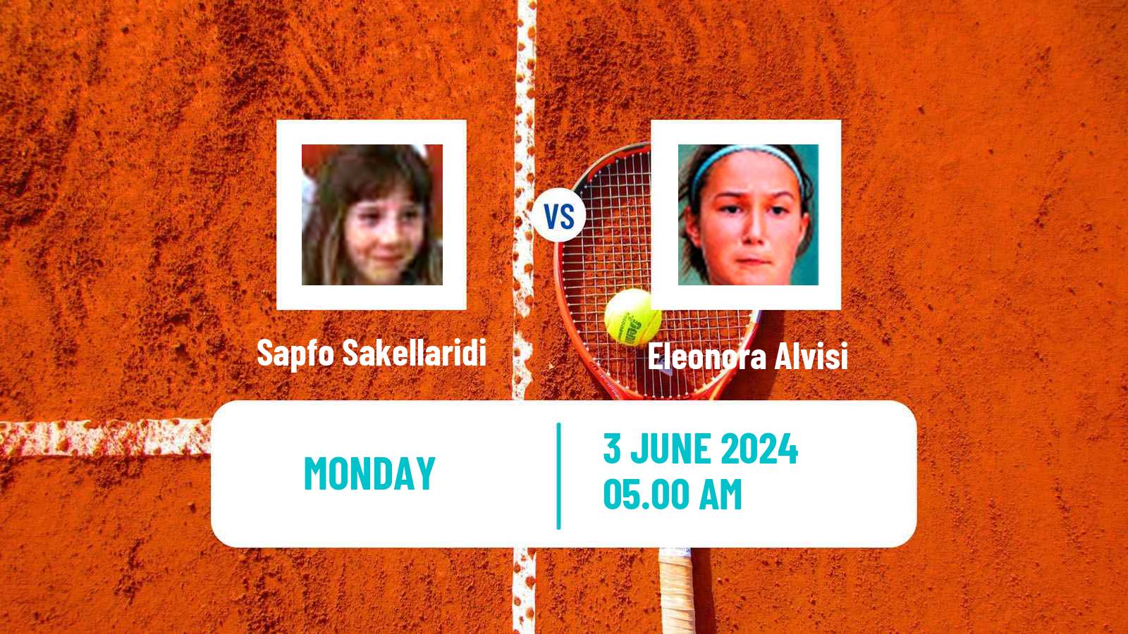 Tennis Bari Challenger Women Sapfo Sakellaridi - Eleonora Alvisi