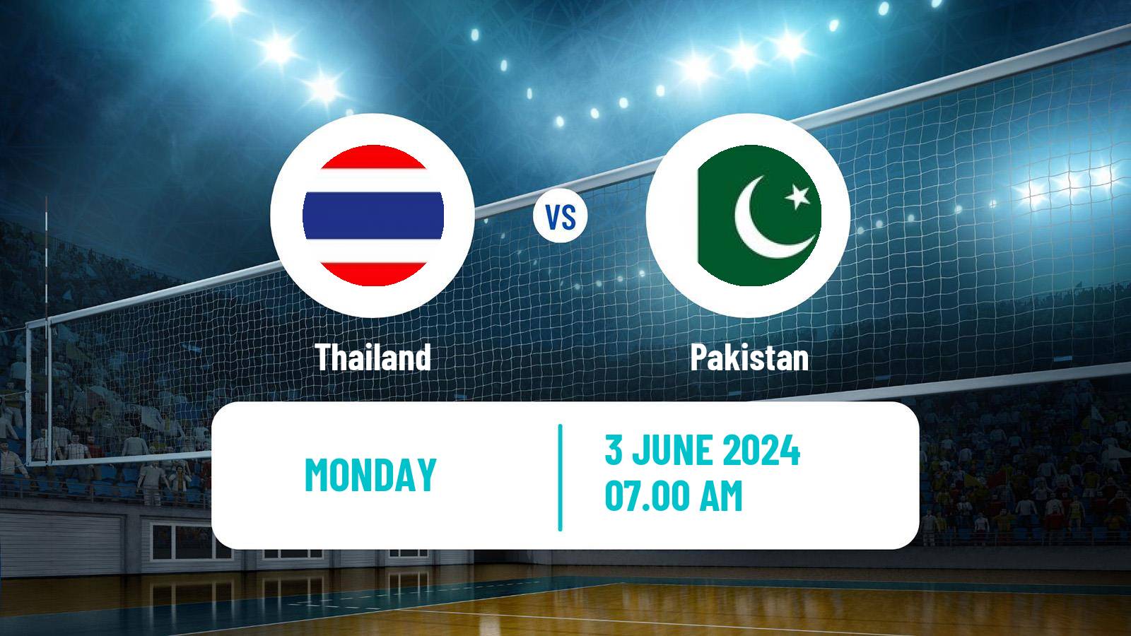 Volleyball AVC Challenge Cup Volleyball Thailand - Pakistan