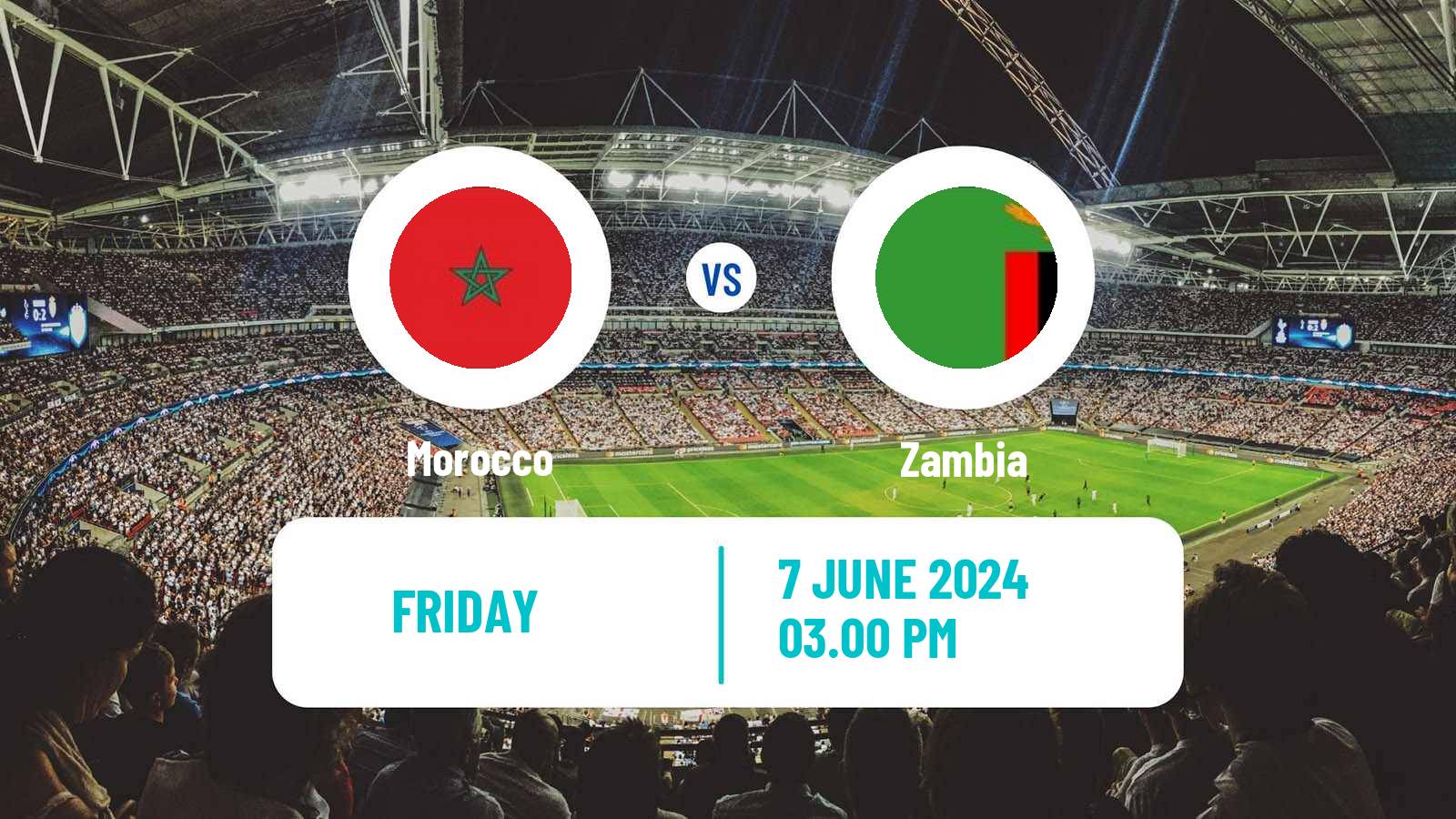 Soccer FIFA World Cup Morocco - Zambia