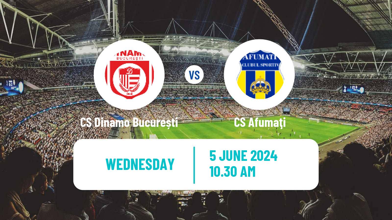 Soccer Romanian Liga 3 - Promotion Play-Offs CS Dinamo București - Afumaţi