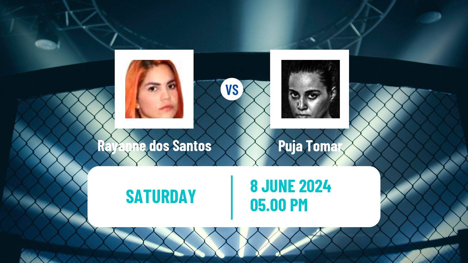MMA Strawweight UFC Women Rayanne dos Santos - Puja Tomar