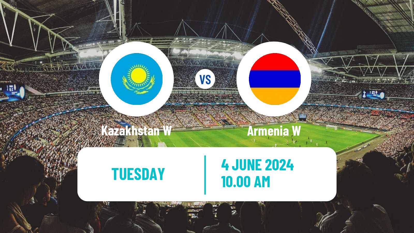 Soccer UEFA Euro Women Kazakhstan W - Armenia W