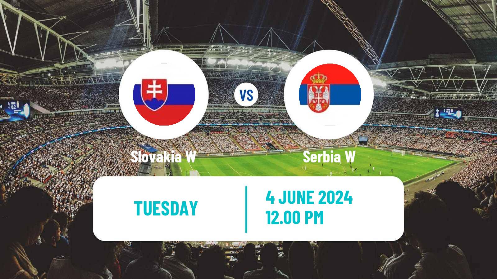 Soccer UEFA Euro Women Slovakia W - Serbia W