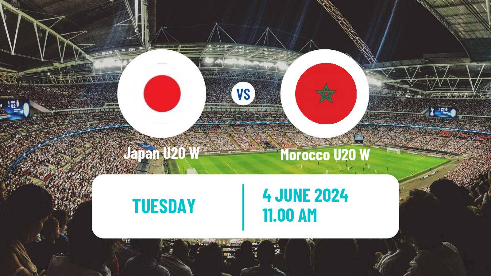 Soccer Friendly International Women Japan U20 W - Morocco U20 W