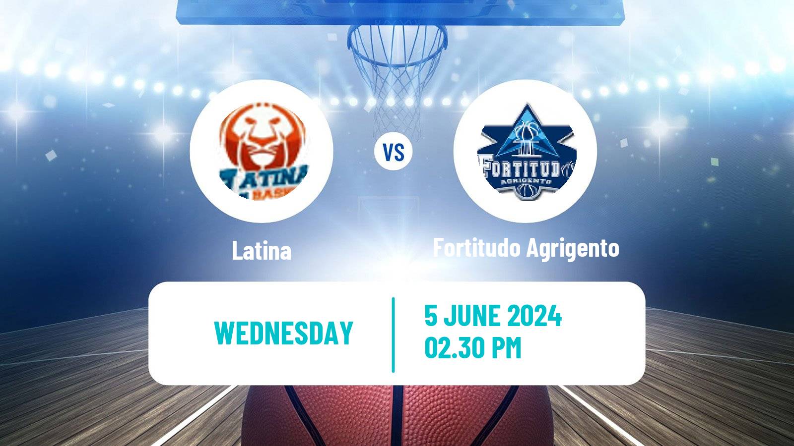 Basketball Italian Serie A2 Basketball Latina - Fortitudo Agrigento
