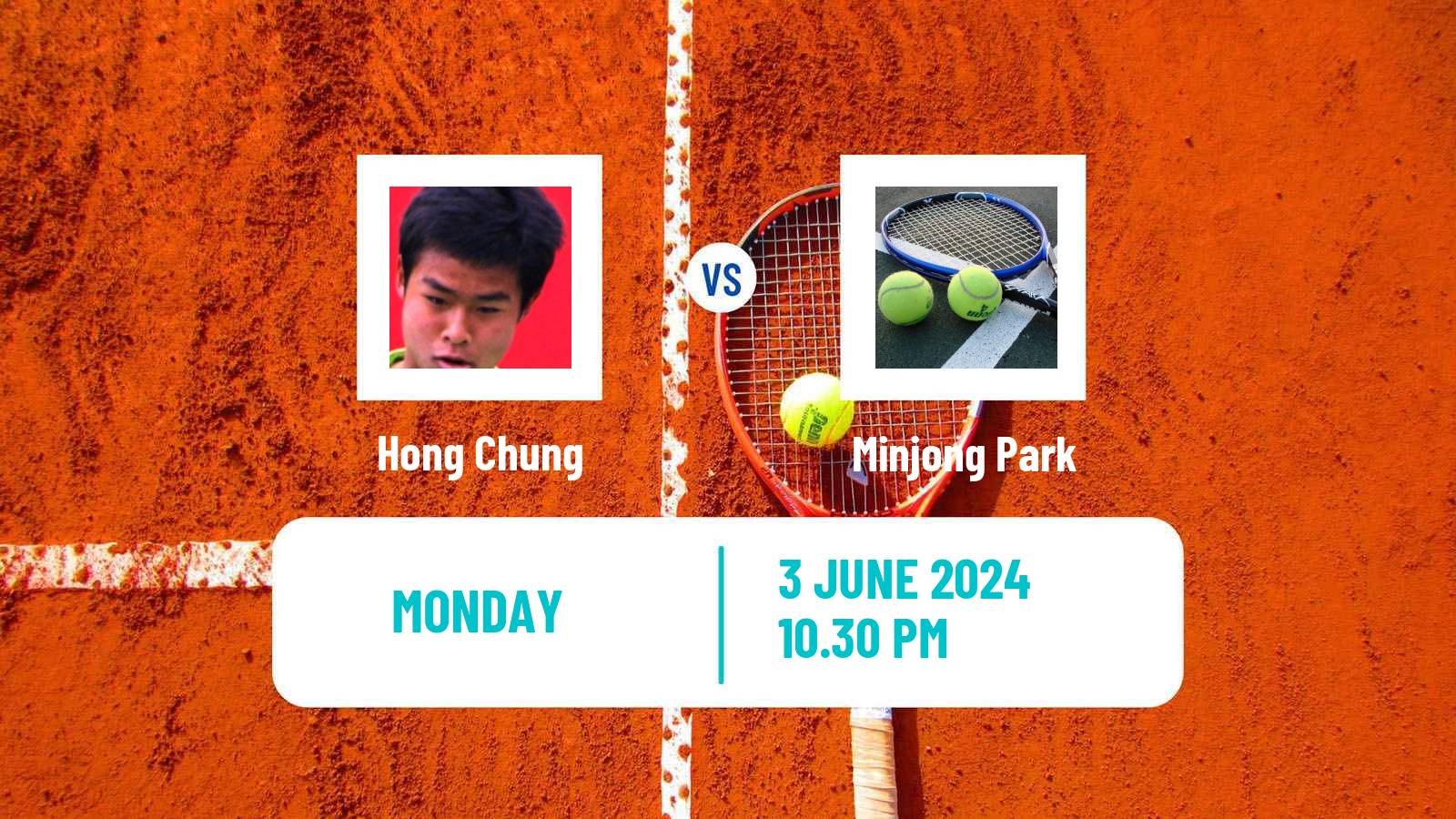 Tennis ITF M15 Daegu Men 2024 Hong Chung - Minjong Park