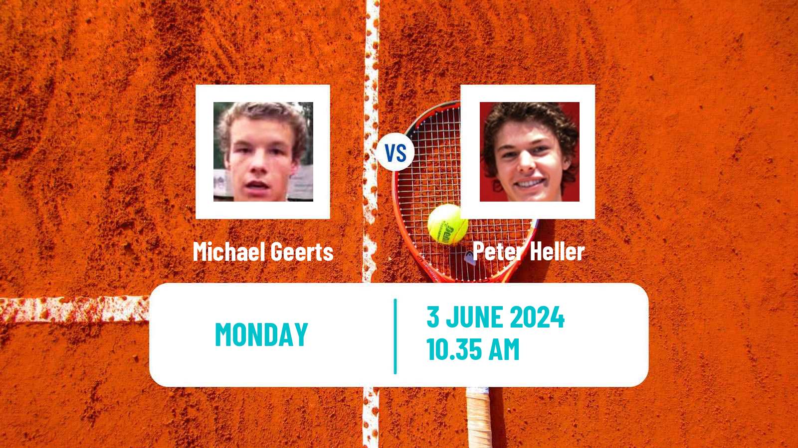Tennis Heilbronn Challenger Men Michael Geerts - Peter Heller