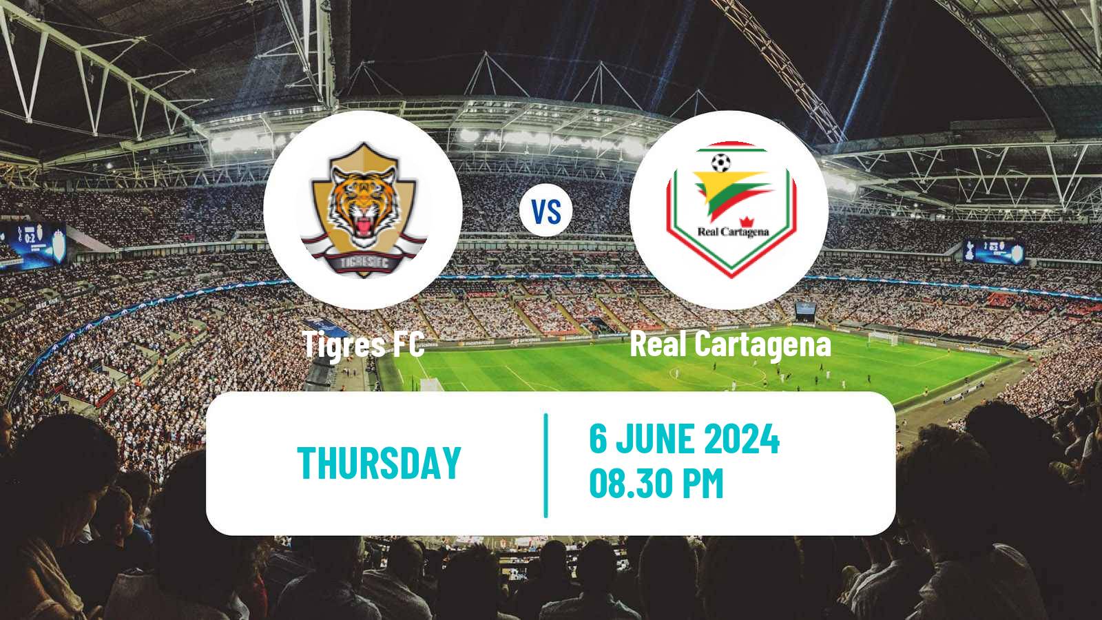 Soccer Colombian Primera B Tigres - Real Cartagena
