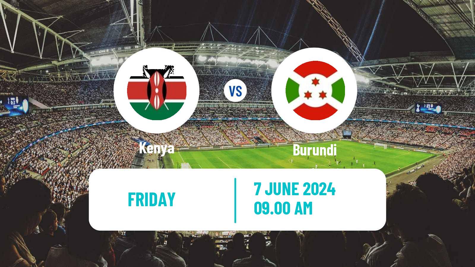 Soccer FIFA World Cup Kenya - Burundi