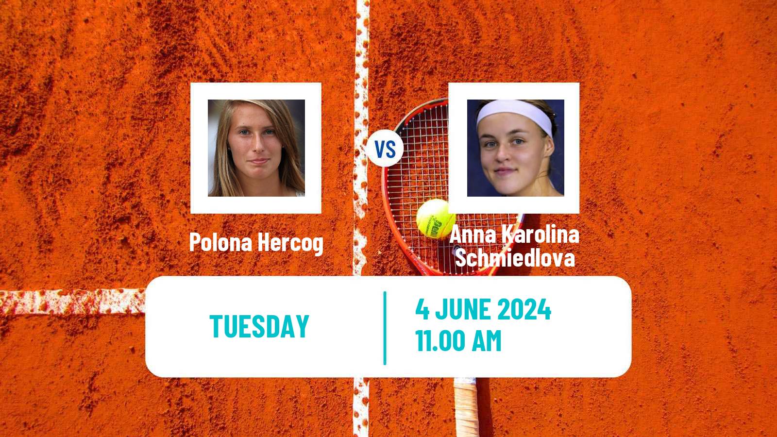 Tennis Makarska Challenger Women Polona Hercog - Anna Karolina Schmiedlova