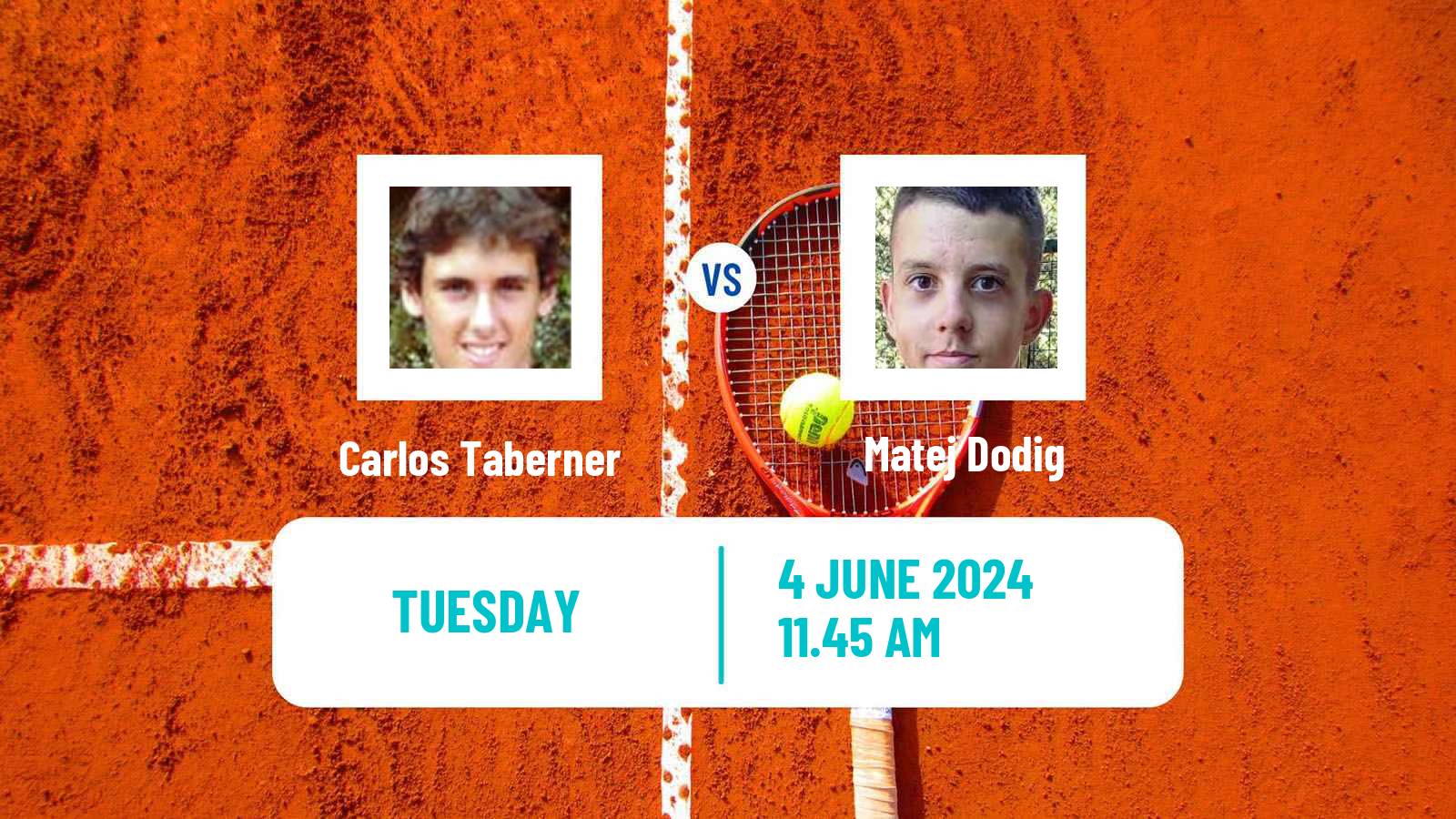 Tennis Zagreb Challenger Men Carlos Taberner - Matej Dodig