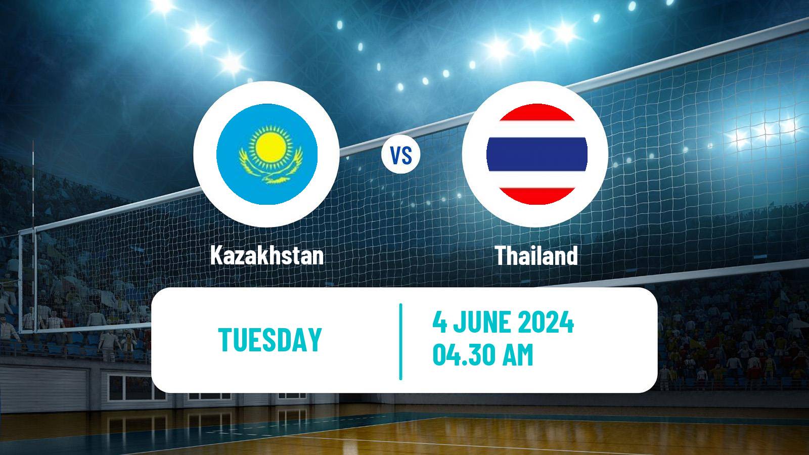 Volleyball AVC Challenge Cup Volleyball Kazakhstan - Thailand