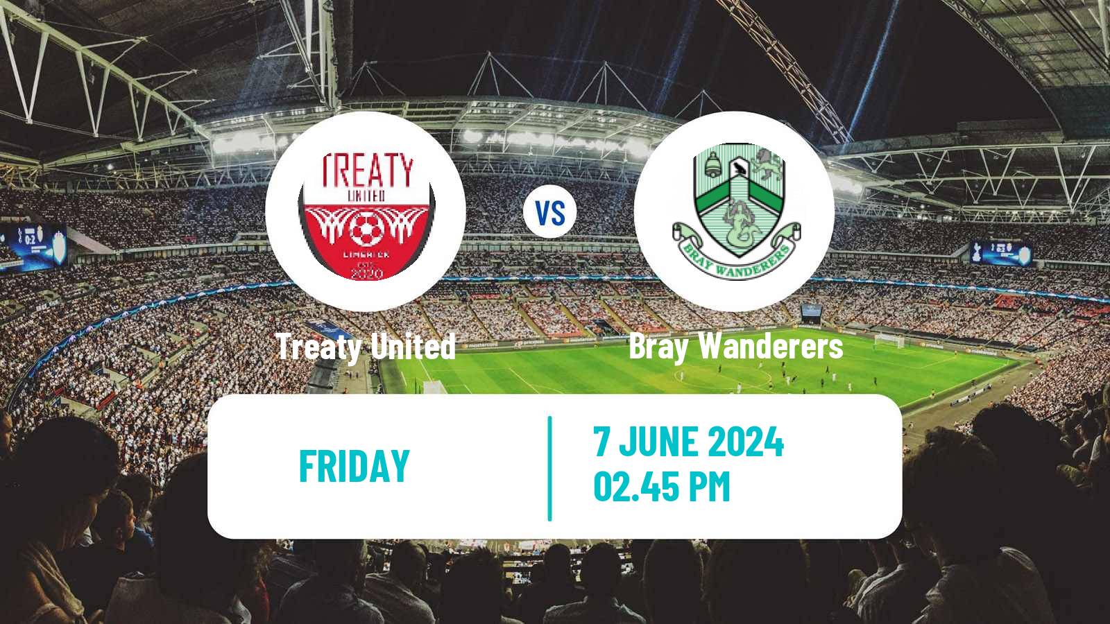 Soccer Irish Division 1 Treaty United - Bray Wanderers