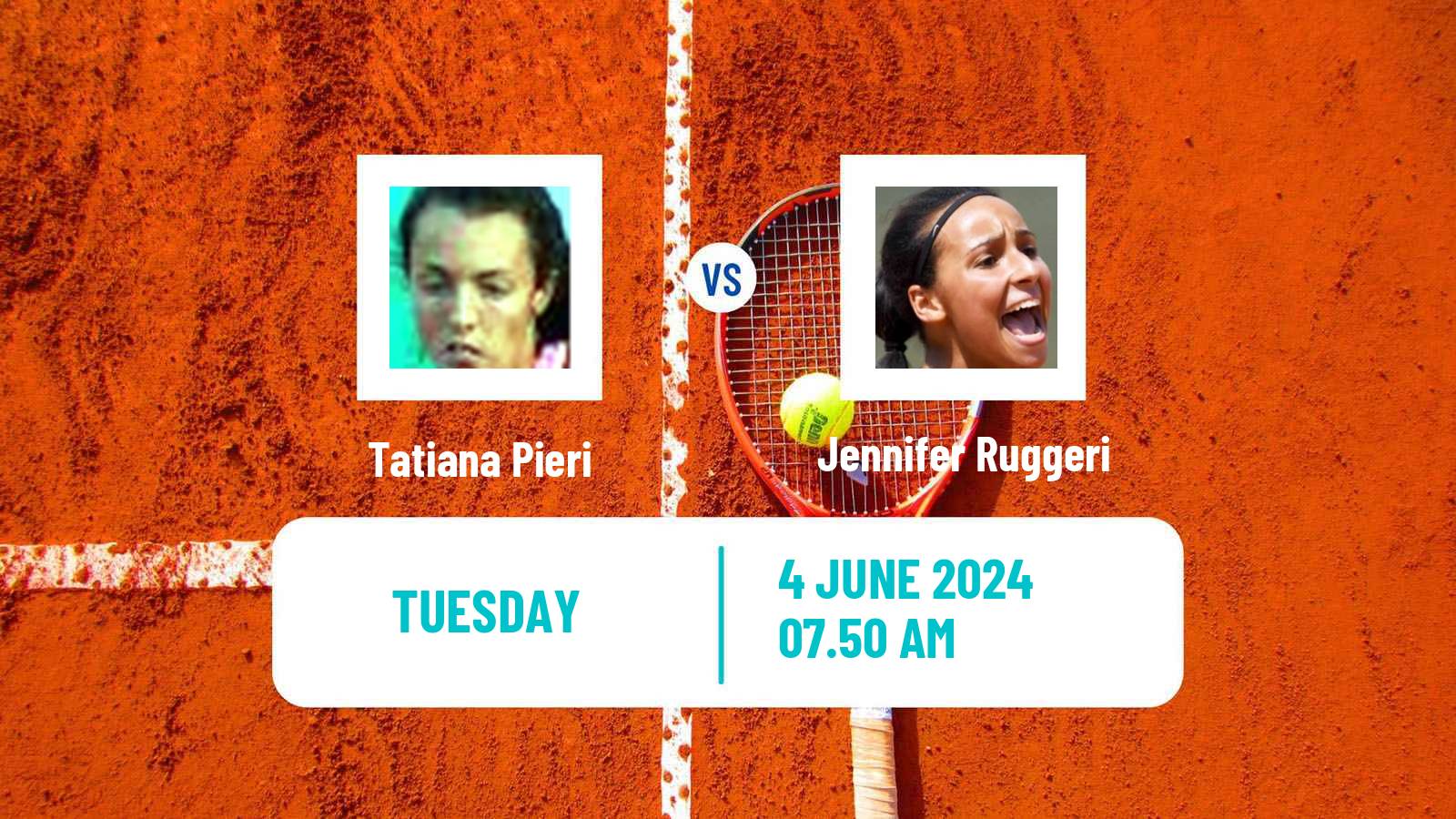 Tennis ITF W75 Caserta Women 2024 Tatiana Pieri - Jennifer Ruggeri