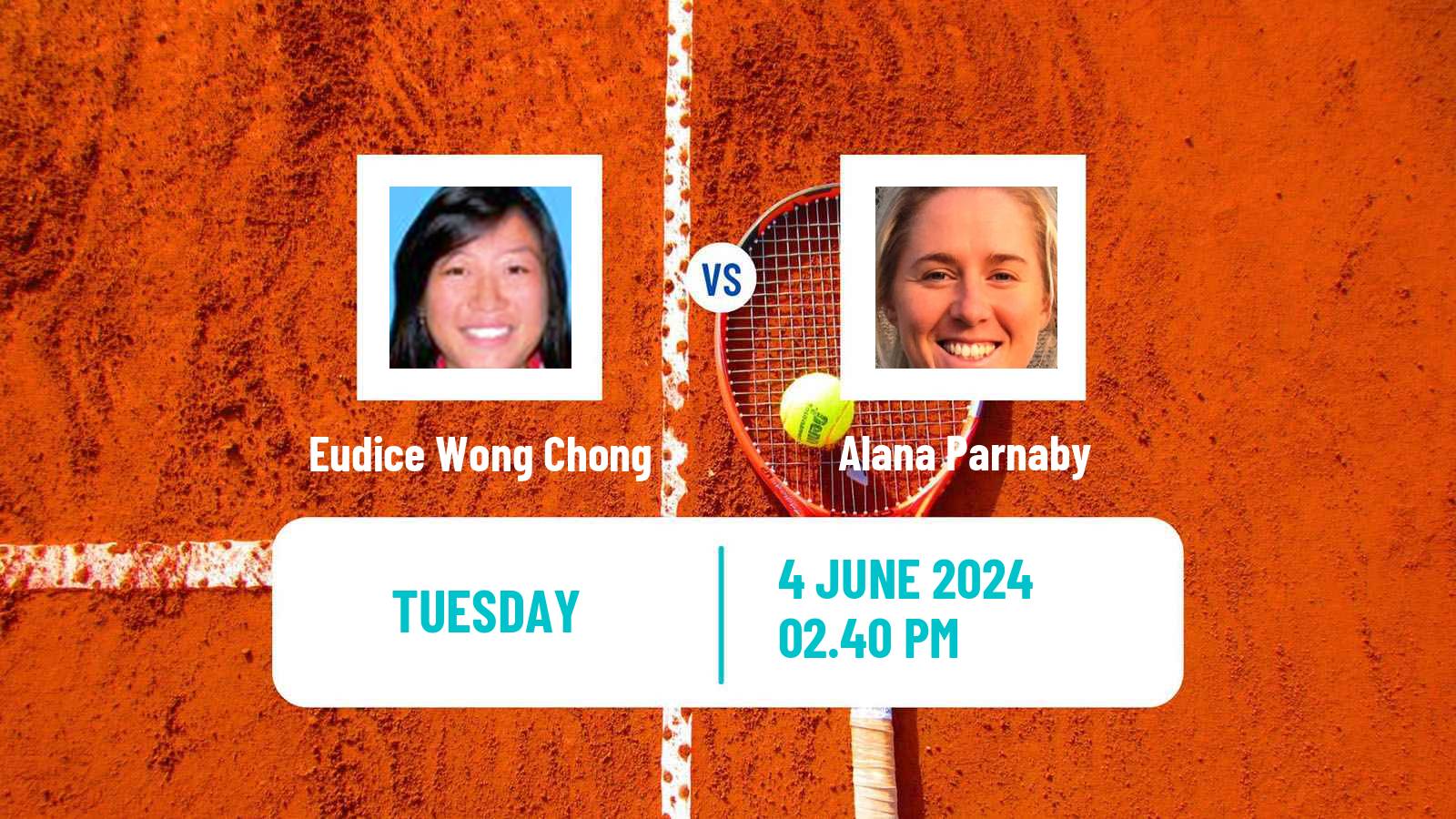 Tennis ITF W50 Montemor O Novo 2 Women Eudice Wong Chong - Alana Parnaby