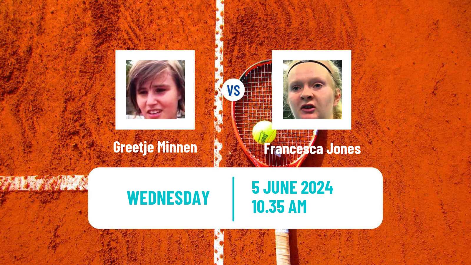 Tennis ITF W100 Surbiton Women Greetje Minnen - Francesca Jones