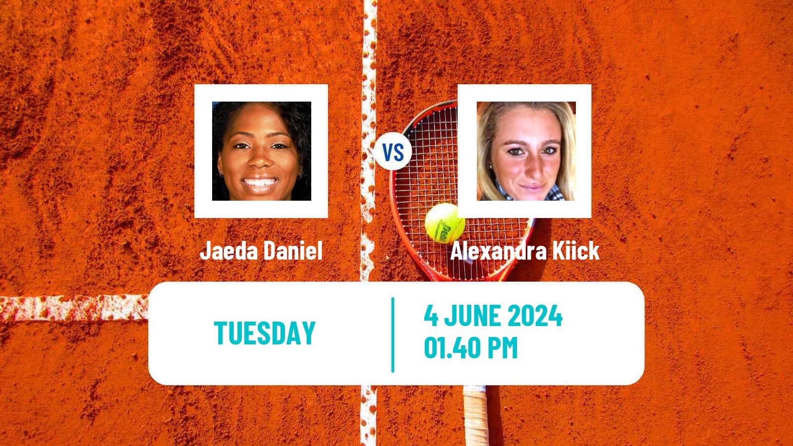 Tennis ITF W75 Sumter Sc Women Jaeda Daniel - Alexandra Kiick