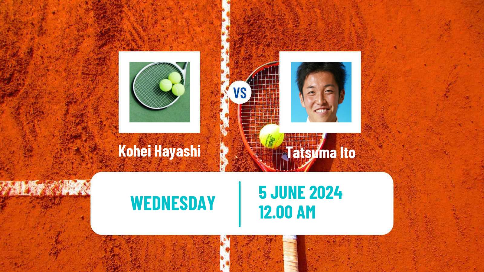 Tennis ITF M15 Harmon Men Kohei Hayashi - Tatsuma Ito