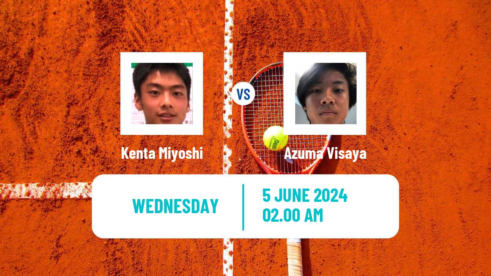 Tennis ITF M15 Harmon Men Kenta Miyoshi - Azuma Visaya