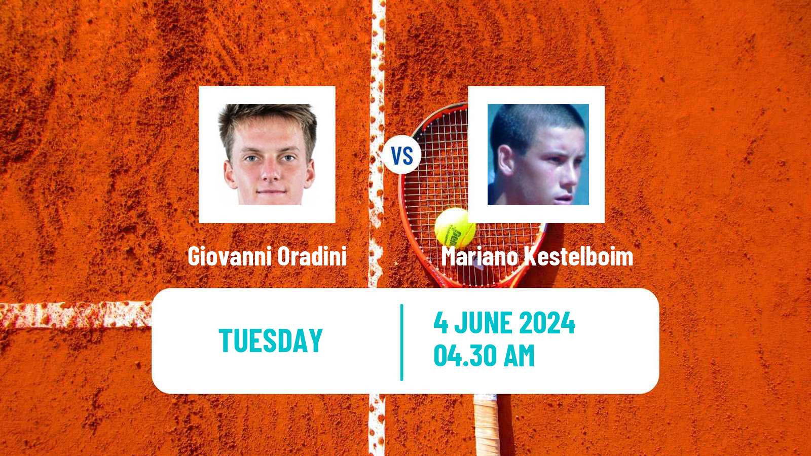 Tennis ITF M25 Grasse Men Giovanni Oradini - Mariano Kestelboim