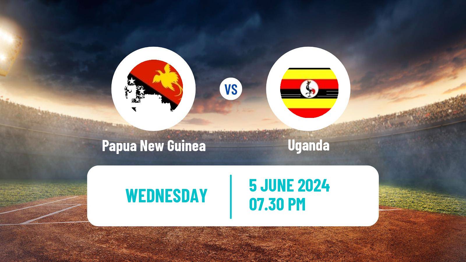 Cricket ICC World Twenty20 Papua New Guinea - Uganda