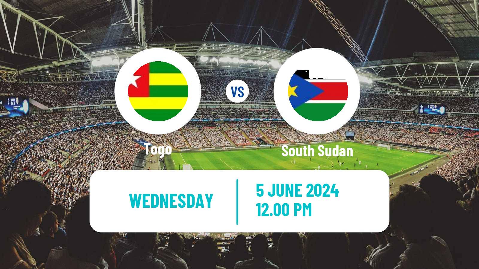 Soccer FIFA World Cup Togo - South Sudan
