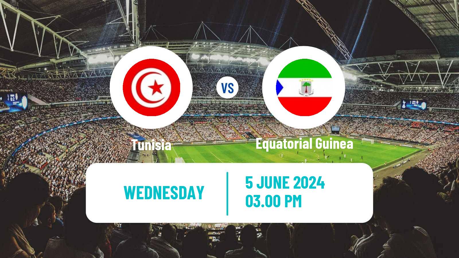Soccer FIFA World Cup Tunisia - Equatorial Guinea