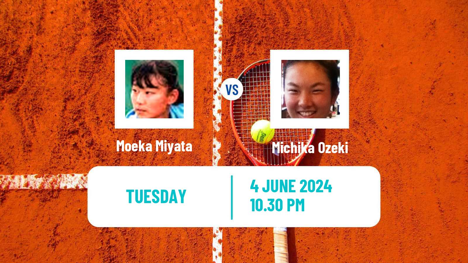 Tennis ITF W15 Kawaguchi Women Moeka Miyata - Michika Ozeki