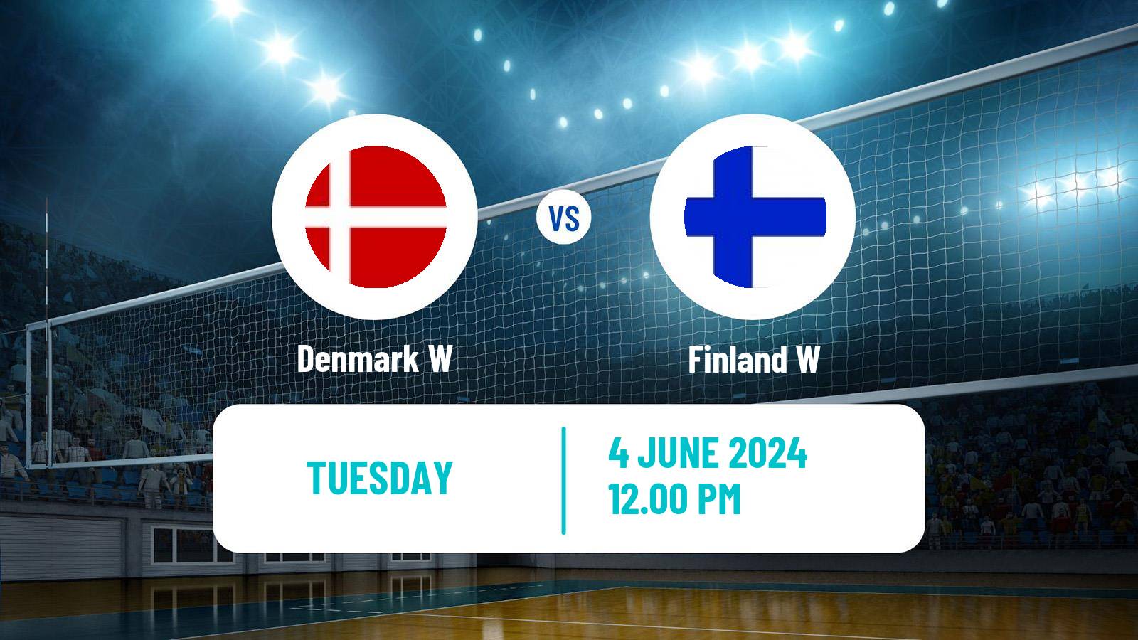 Volleyball Friendly International Volleyball Women Denmark W - Finland W