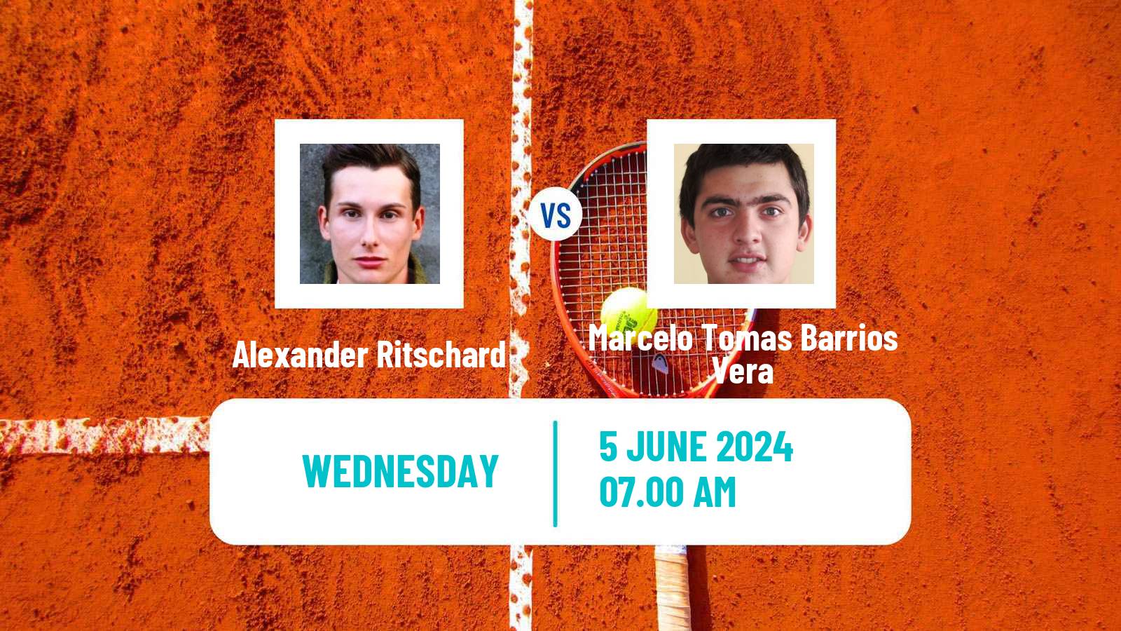 Tennis Heilbronn Challenger Men Alexander Ritschard - Marcelo Tomas Barrios Vera