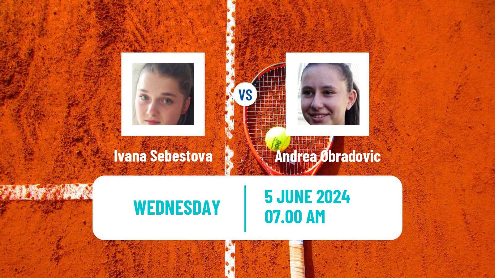 Tennis ITF W15 Banja Luka Women Ivana Sebestova - Andrea Obradovic