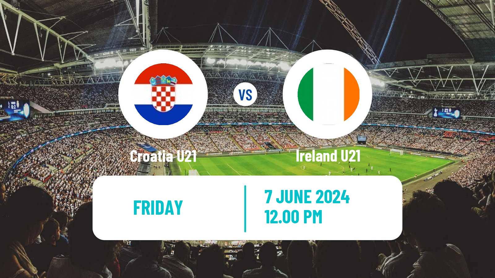 Soccer Friendly Croatia U21 - Ireland U21