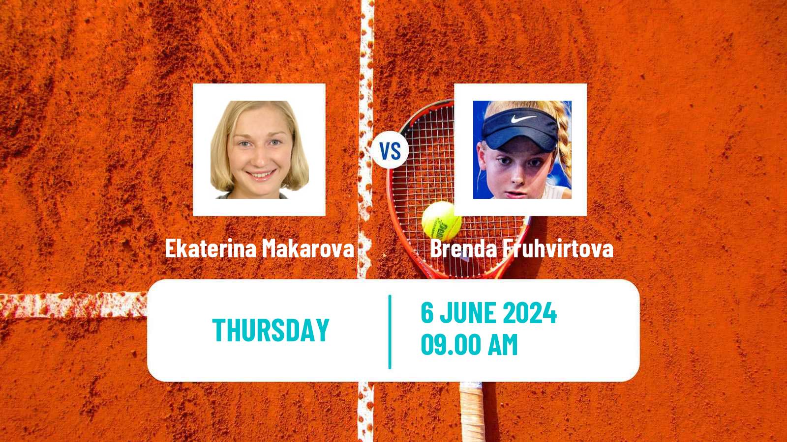 Tennis Makarska Challenger Women Ekaterina Makarova - Brenda Fruhvirtova