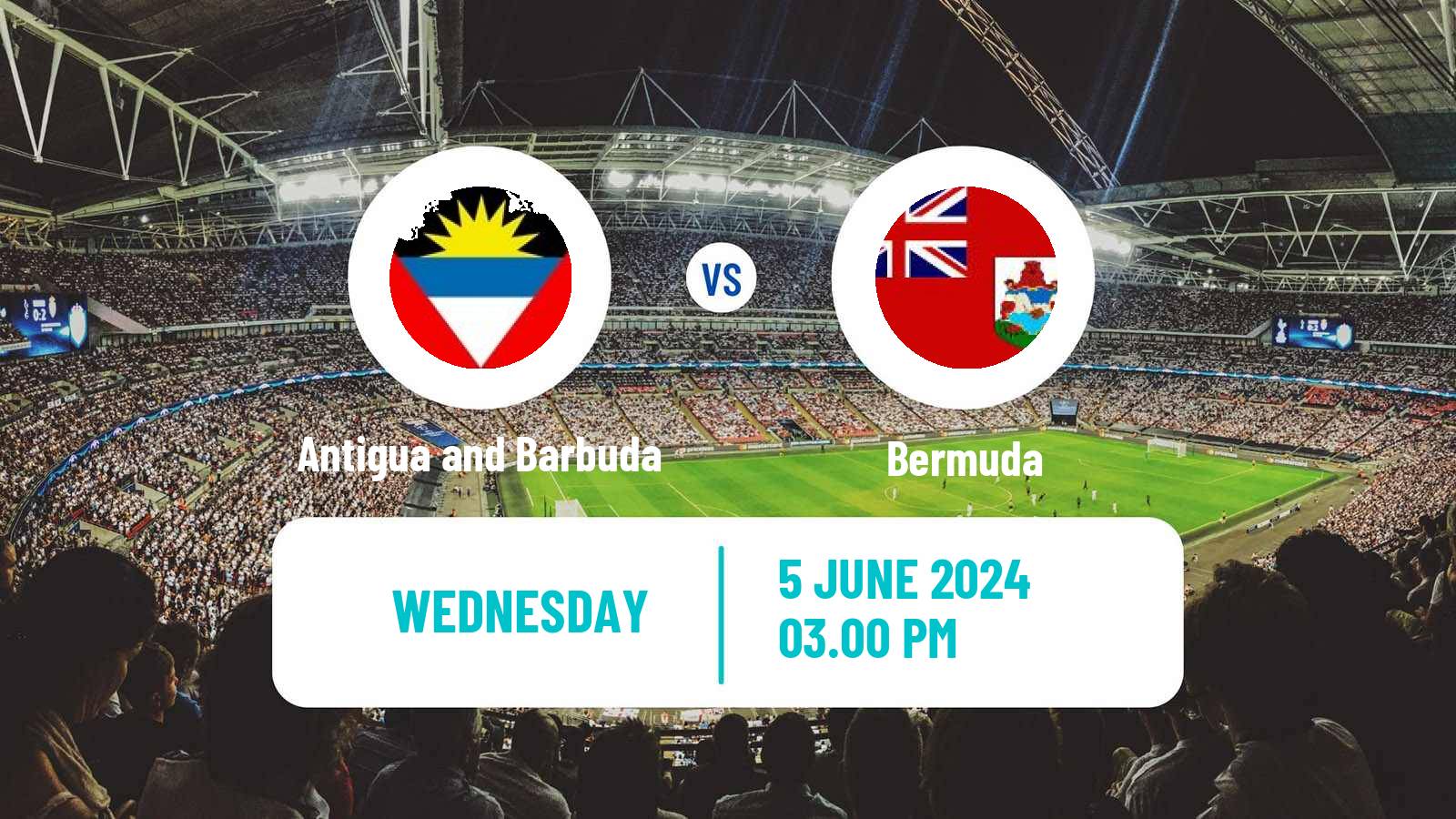 Soccer FIFA World Cup Antigua and Barbuda - Bermuda