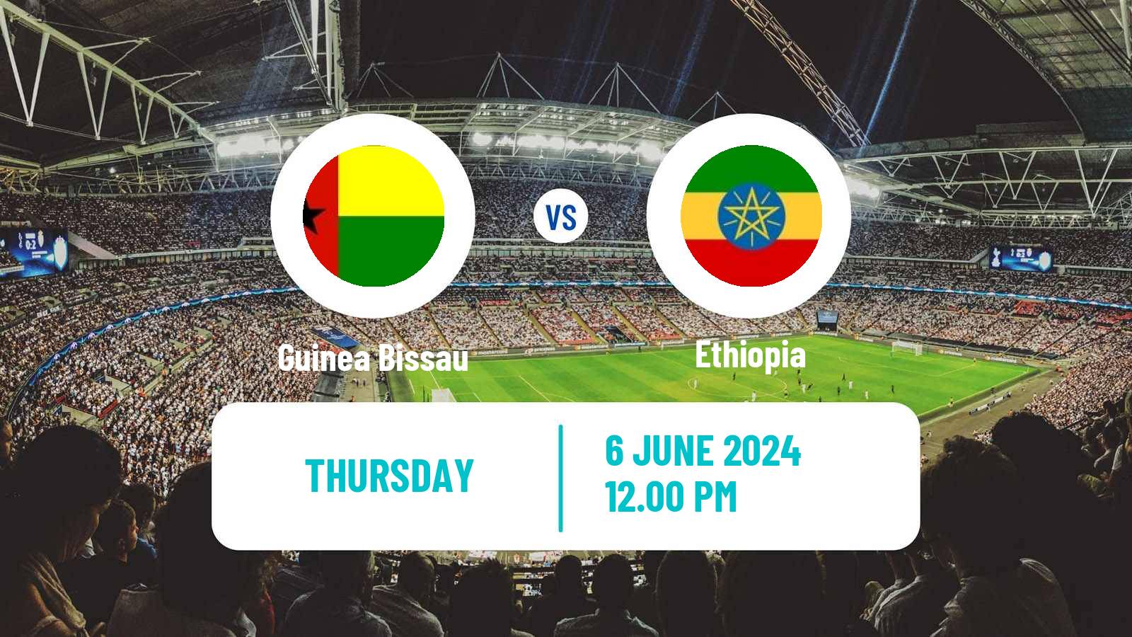 Soccer FIFA World Cup Guinea Bissau - Ethiopia