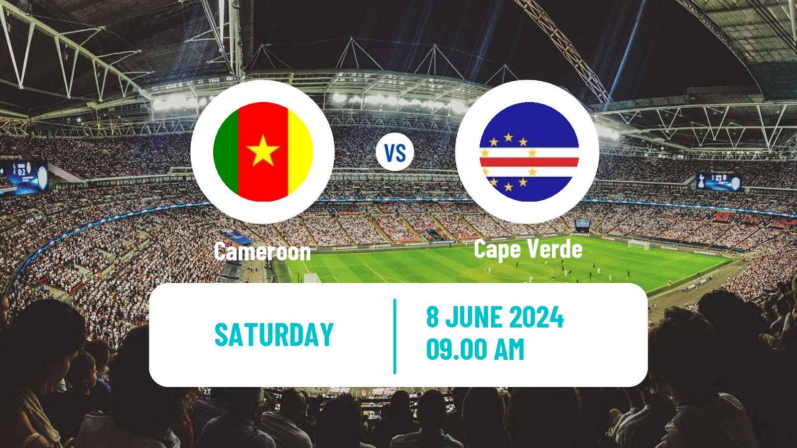 Soccer FIFA World Cup Cameroon - Cape Verde