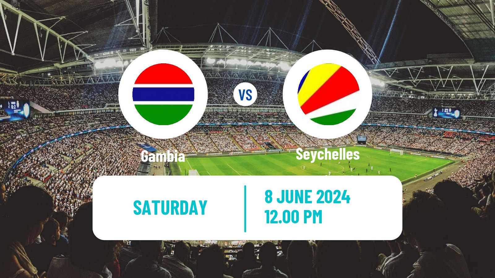 Soccer FIFA World Cup Gambia - Seychelles