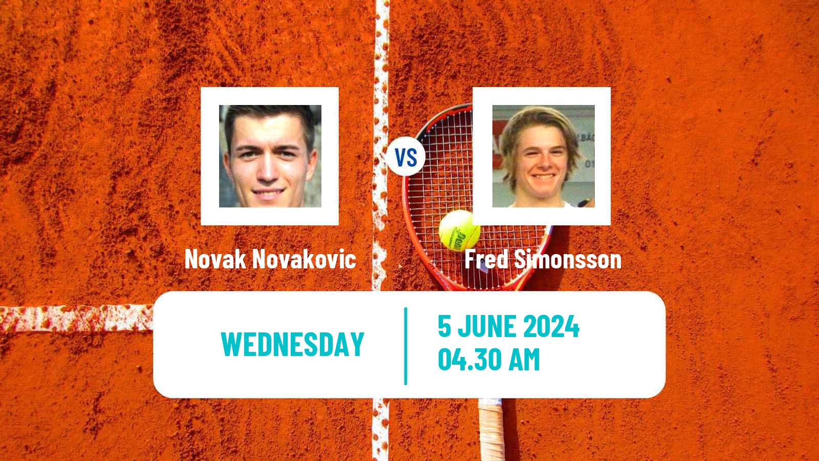 Tennis ITF M25 Kursumlijska Banja 2 Men Novak Novakovic - Fred Simonsson